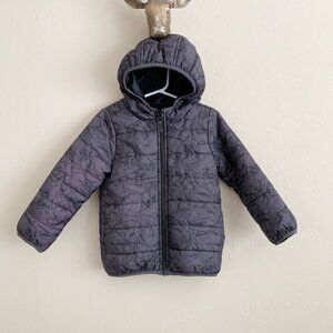 Carter’s Dinosaur Packable Puffer Jacket • 4T